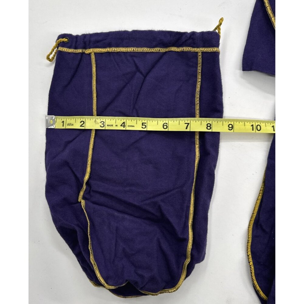 Crown Royal Bags Purple Lot of 22 Large 12 inch Size Drawstring Appear Unused - Picture 5 of 9